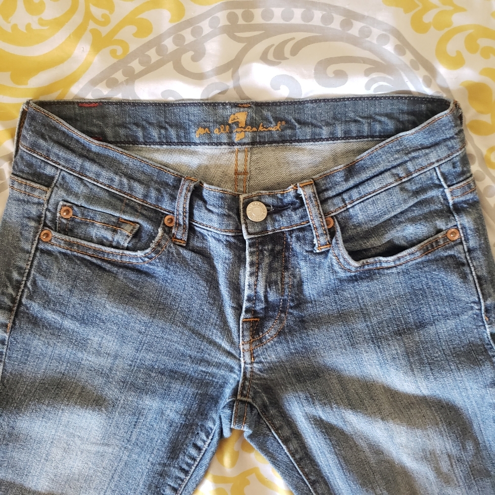 Bootcut 7 Jeans, 24 - Picture 2 of 8